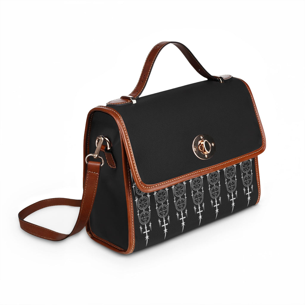 XYRO Sigil & Pentagram Canvas Satchel — Waterproof Bag