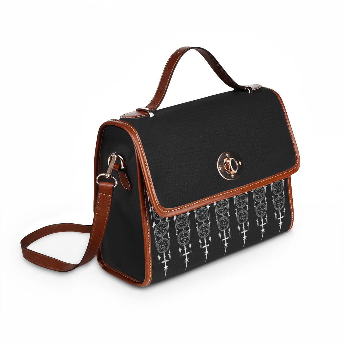 XYRO Sigil & Pentagram Canvas Satchel — Waterproof Bag