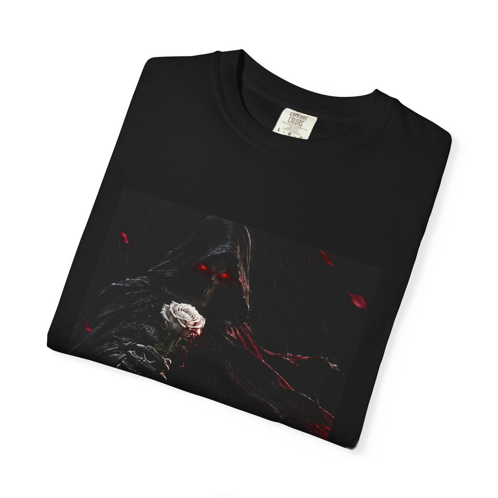 XYRO Skull Reaper Tee — Dark Gothic Grim Reaper T-Shirt