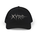 XYRO Logo Trucker Cap — Black Metal Snapback