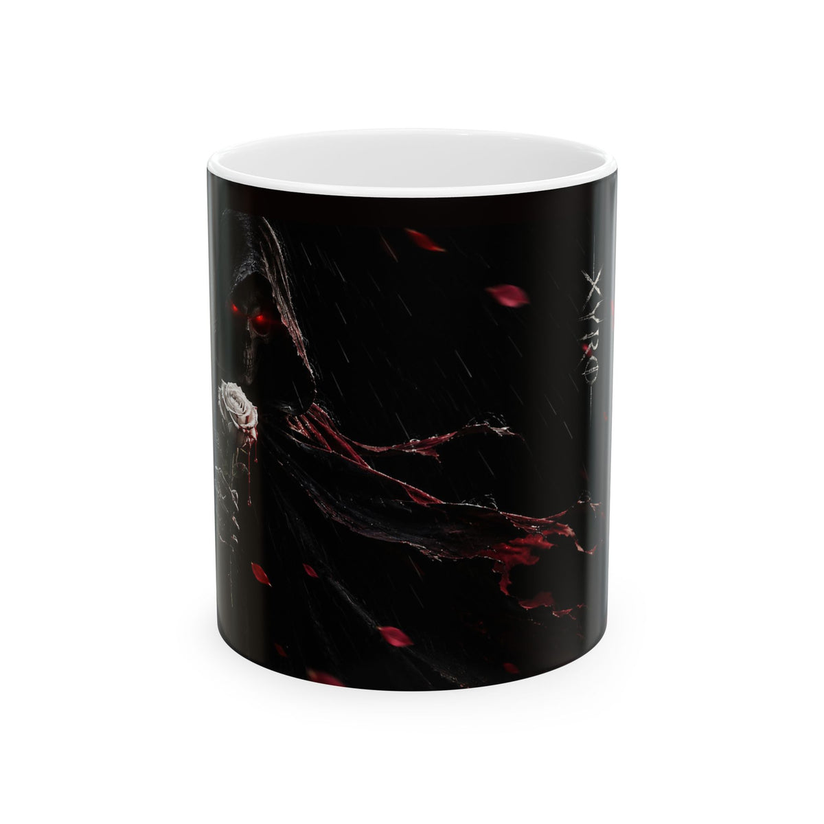 XYRO Dark Reaper Mug — Gothic Horror Coffee Cup
