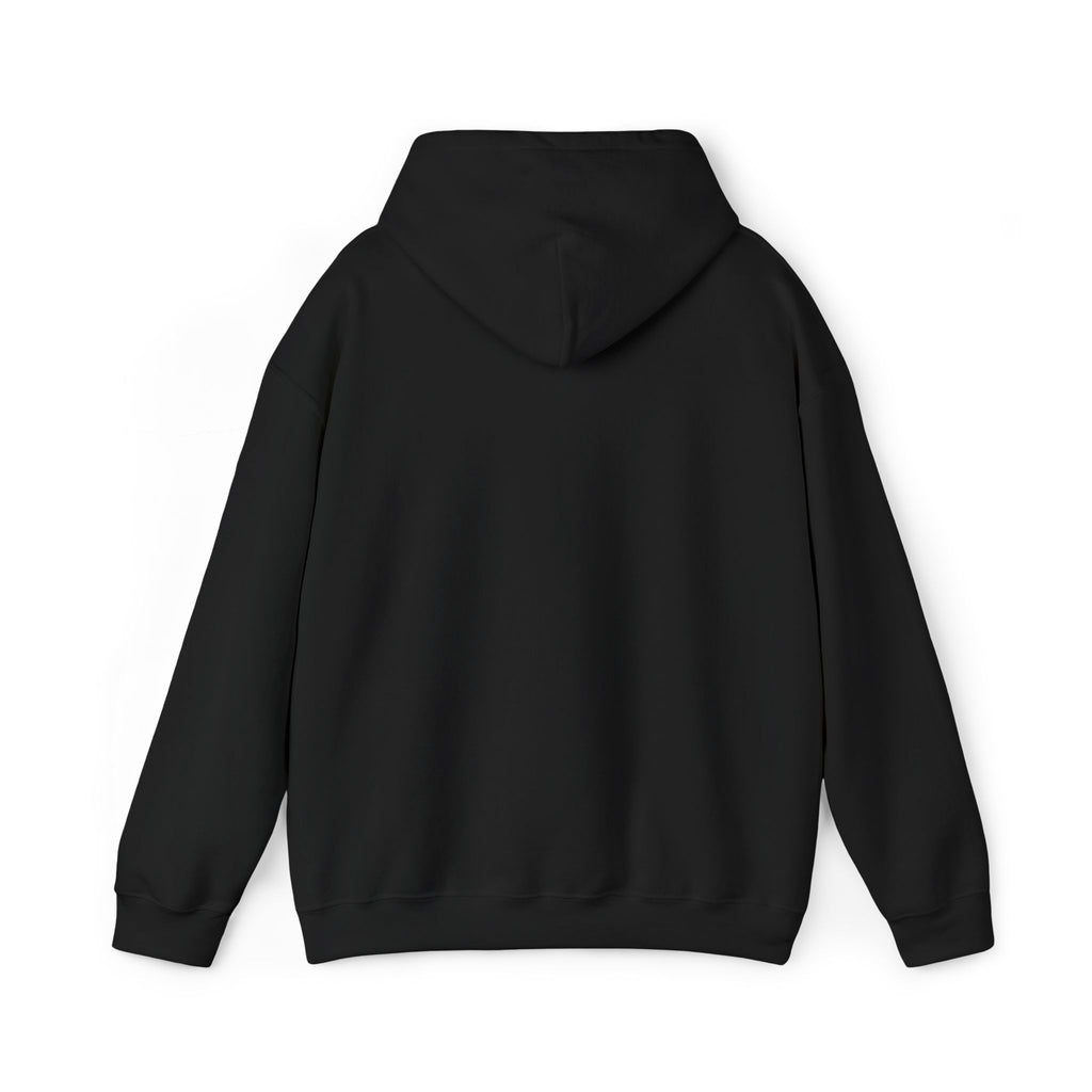 XYRO Crystal Logo Hoodie — Minimalist Black Pullover