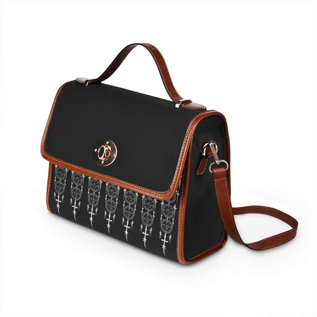 XYRO Sigil & Pentagram Canvas Satchel — Waterproof Bag
