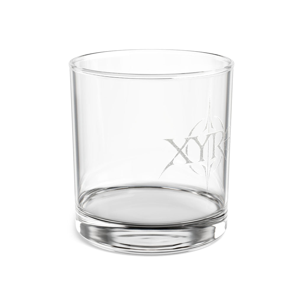 XYRO Logo Engraved Rocks Glass — 10oz Whiskey Tumbler