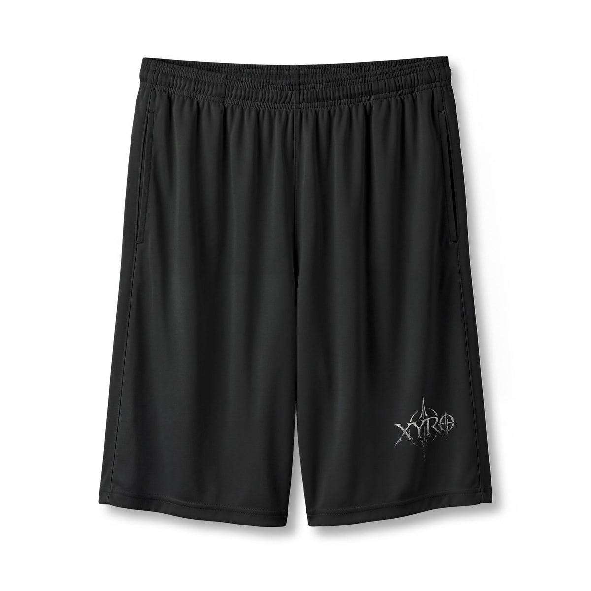 XYRO Logo Athletic Shorts — 7" Pocketed Gym Shorts