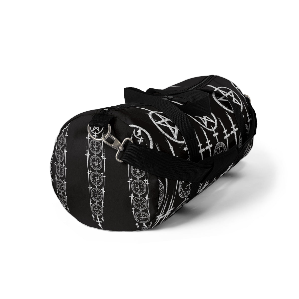 XYRO Occult Pentagram Duffel Bag — Gothic Travel & Gym Bag