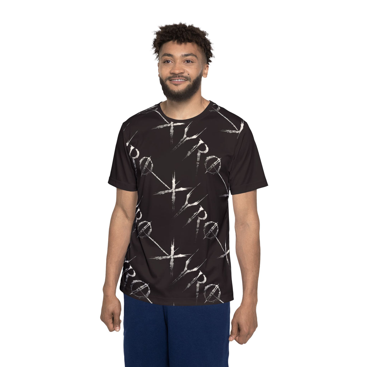 XYRO Reaper Shirt — Gothic All-Over Print Tee