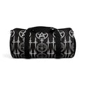 XYRO Occult Pentagram Duffel Bag — Gothic Travel & Gym Bag