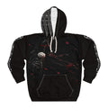 XYRO Reaper & Raven Hoodie — Occult Gothic All-Over Print