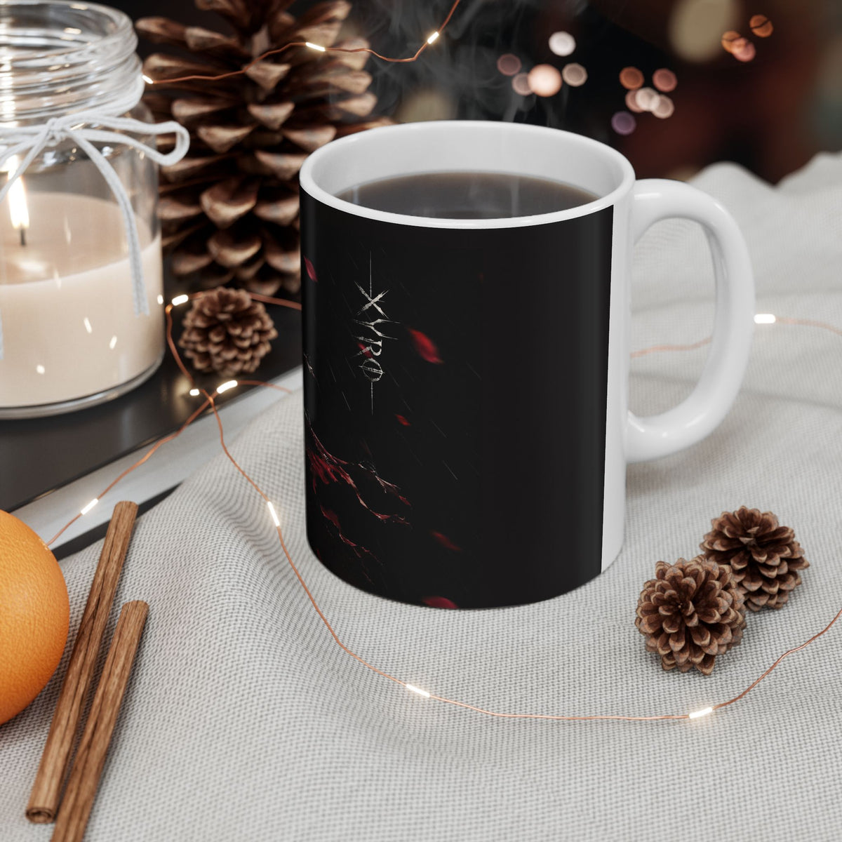 XYRO Dark Reaper Mug — Gothic Horror Coffee Cup