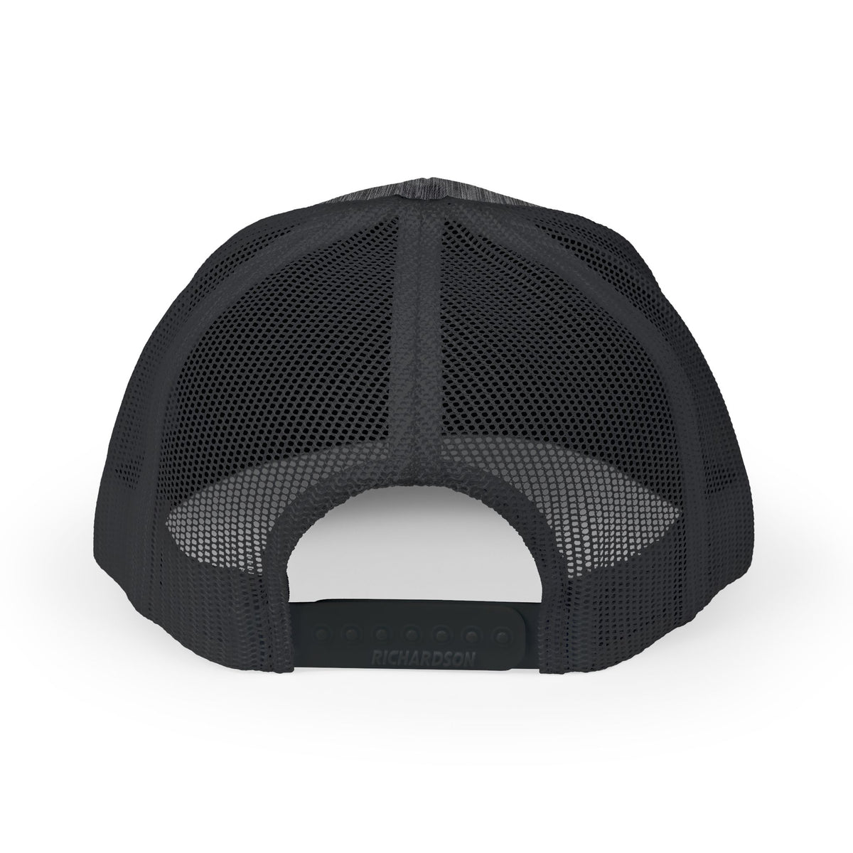 XYRO Logo Trucker Cap — Black Metal Snapback