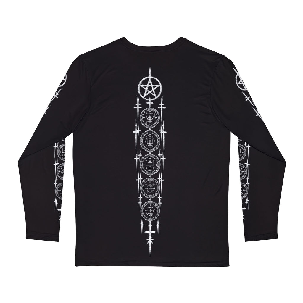 XYRO Reaper Blood Rose Long Sleeve — Gothic Metal Shirt