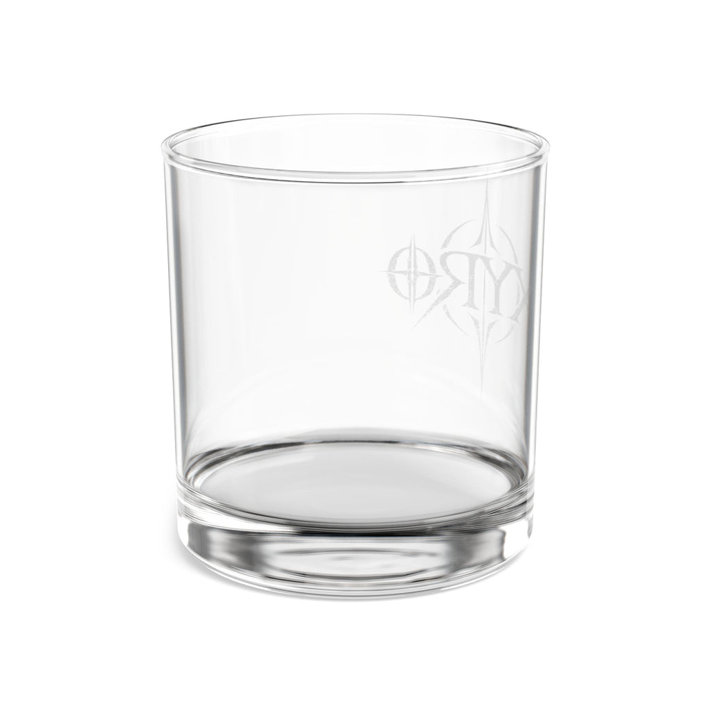 XYRO Logo Engraved Rocks Glass — 10oz Whiskey Tumbler