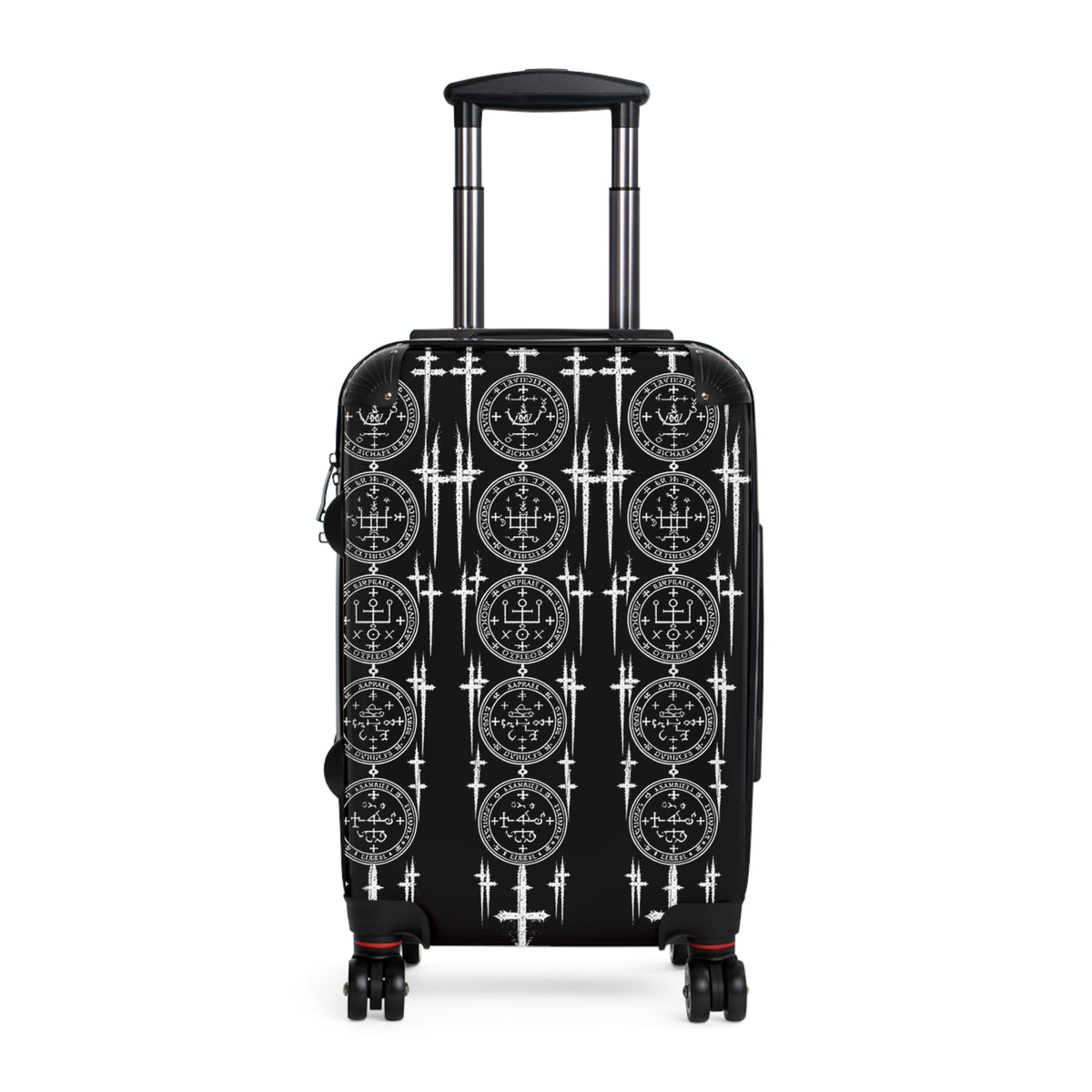 XYRO Archangel Sigil Suitcase — Gothic Hard-Shell Luggage