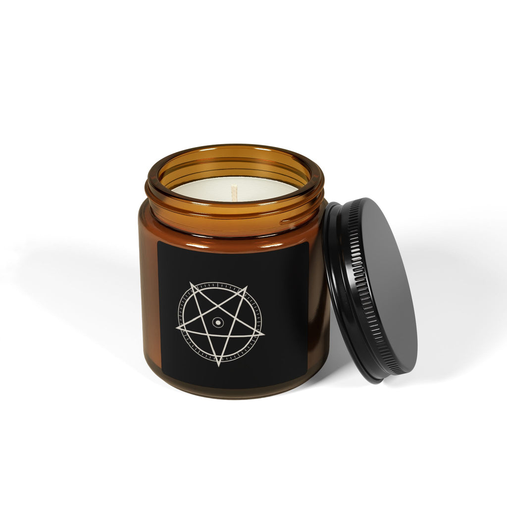 XYRO Pentacle Star Candle — Amber Jar Soy Candle