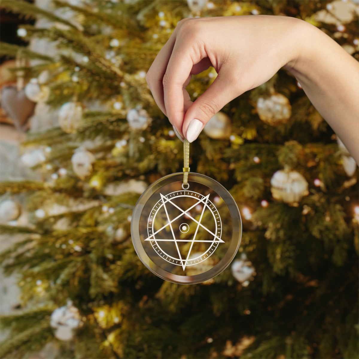 XYRO Gothic Star Ornament — Holiday Tree Decoration