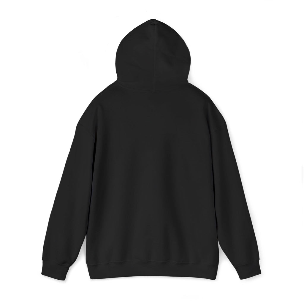 XYRO Crystal Logo Hoodie — Minimalist Black Pullover