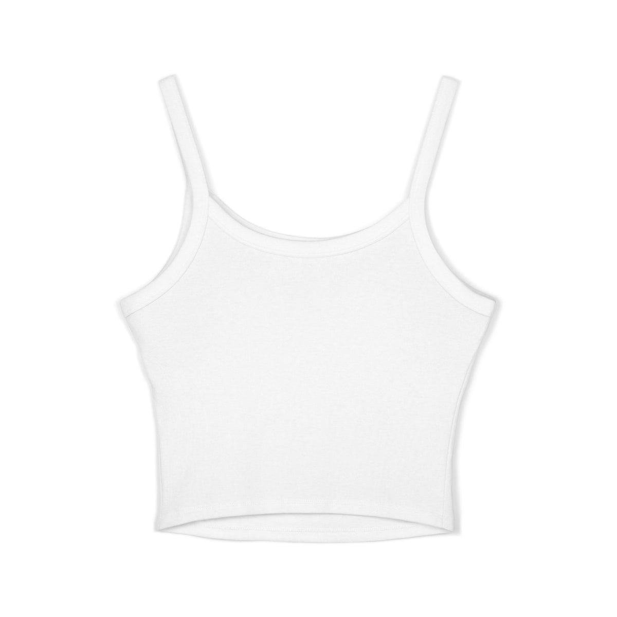 XYRO Logo Crop Tank — Gothic Spaghetti Strap Band Top