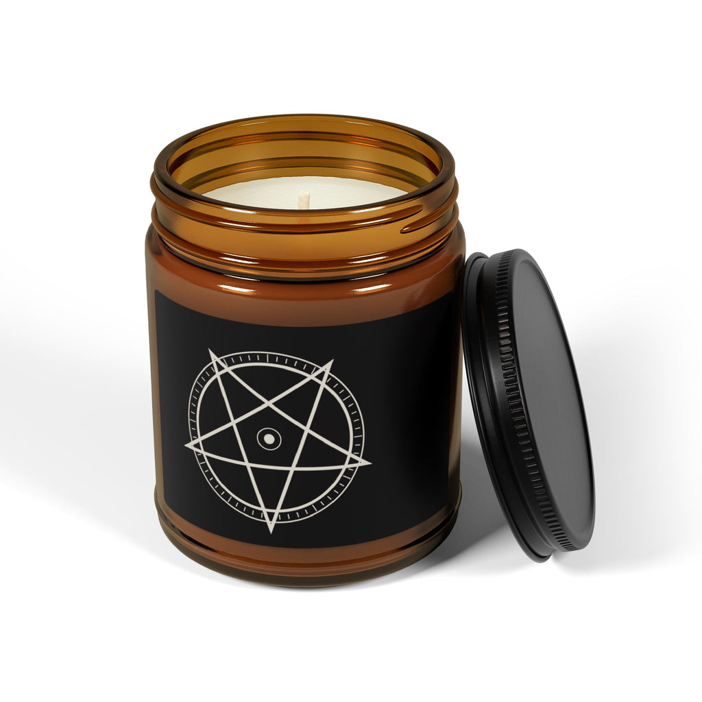 XYRO Pentacle Star Candle — Amber Jar Soy Candle