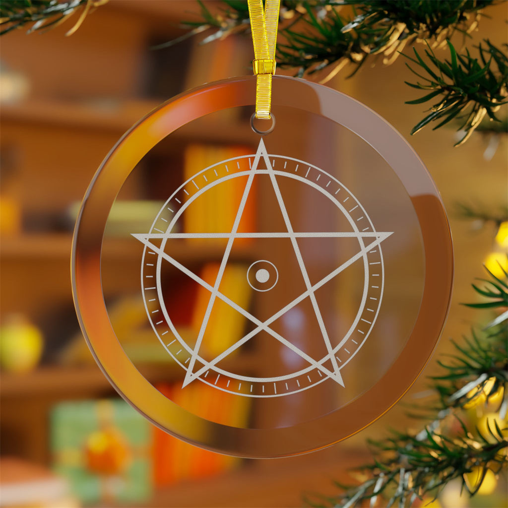 XYRO Wiccan Pagan Ornaments — Gothic Christmas Tree Decor